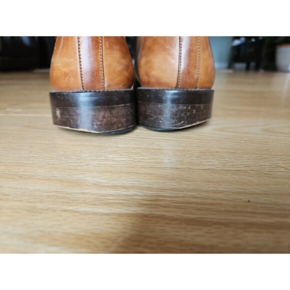 Cox & Wilson Tan Brown Leather Oxford Professor Work Dress Shoes Mens size 43/9‎ - Picture 4 of 13